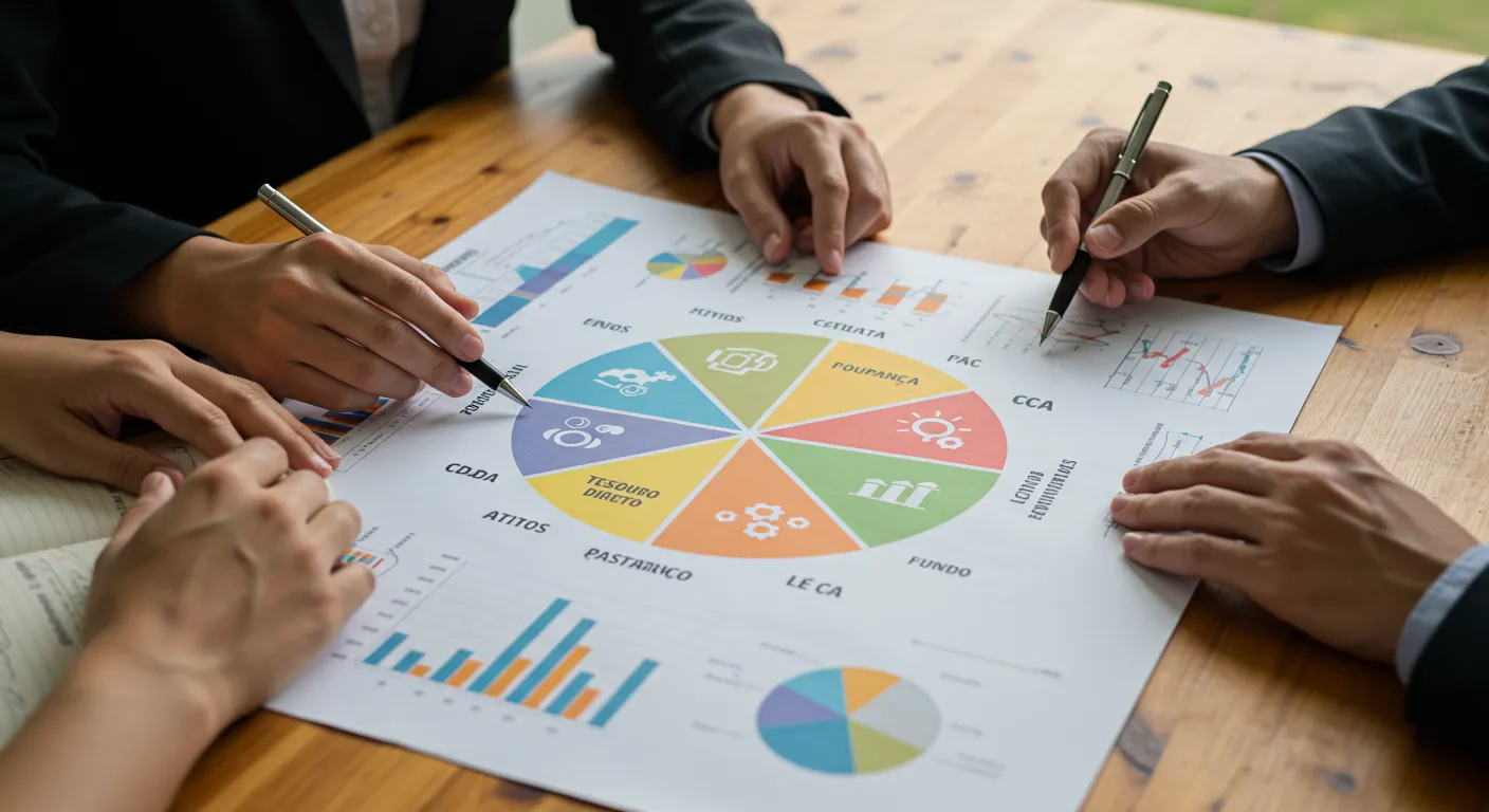 Exemplo prático de como montar uma carteira conservadora diversificada