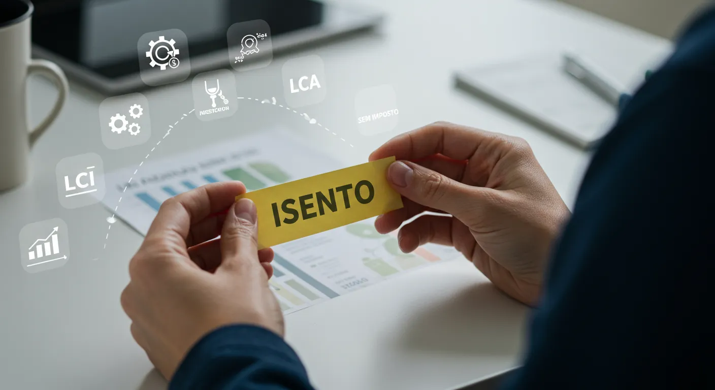 Comparativo entre investimentos com e sem imposto de renda