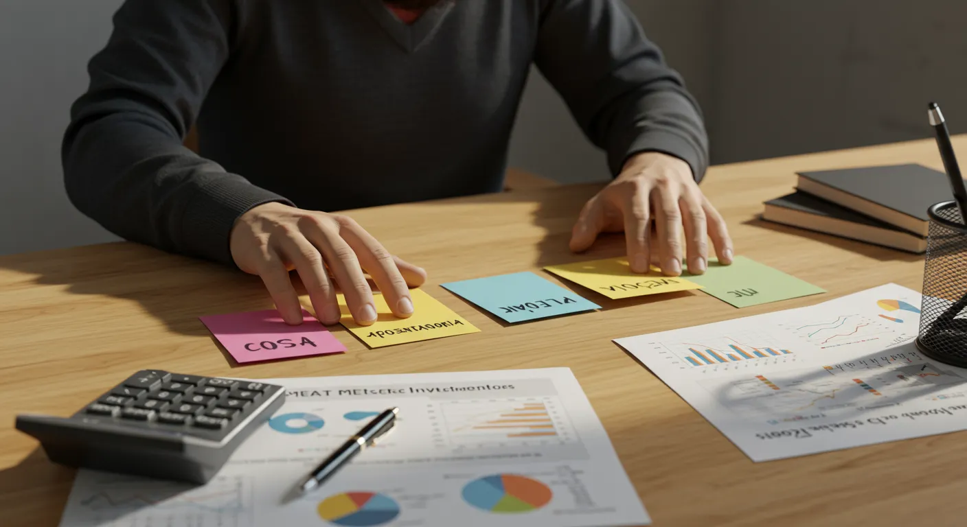 Organização financeira para investir em vários objetivos ao mesmo tempo