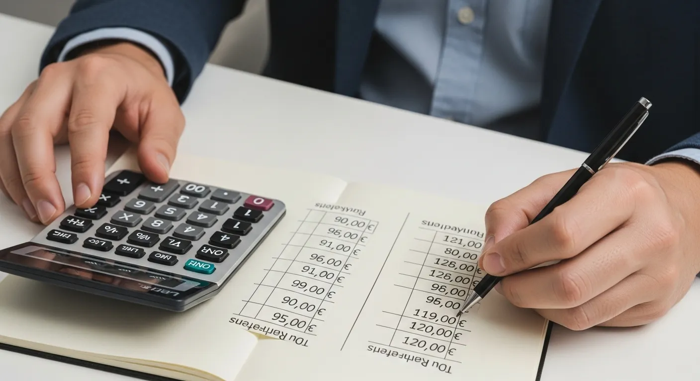 Cálculos comparativos entre pagamento à vista e parcelado de dívidas