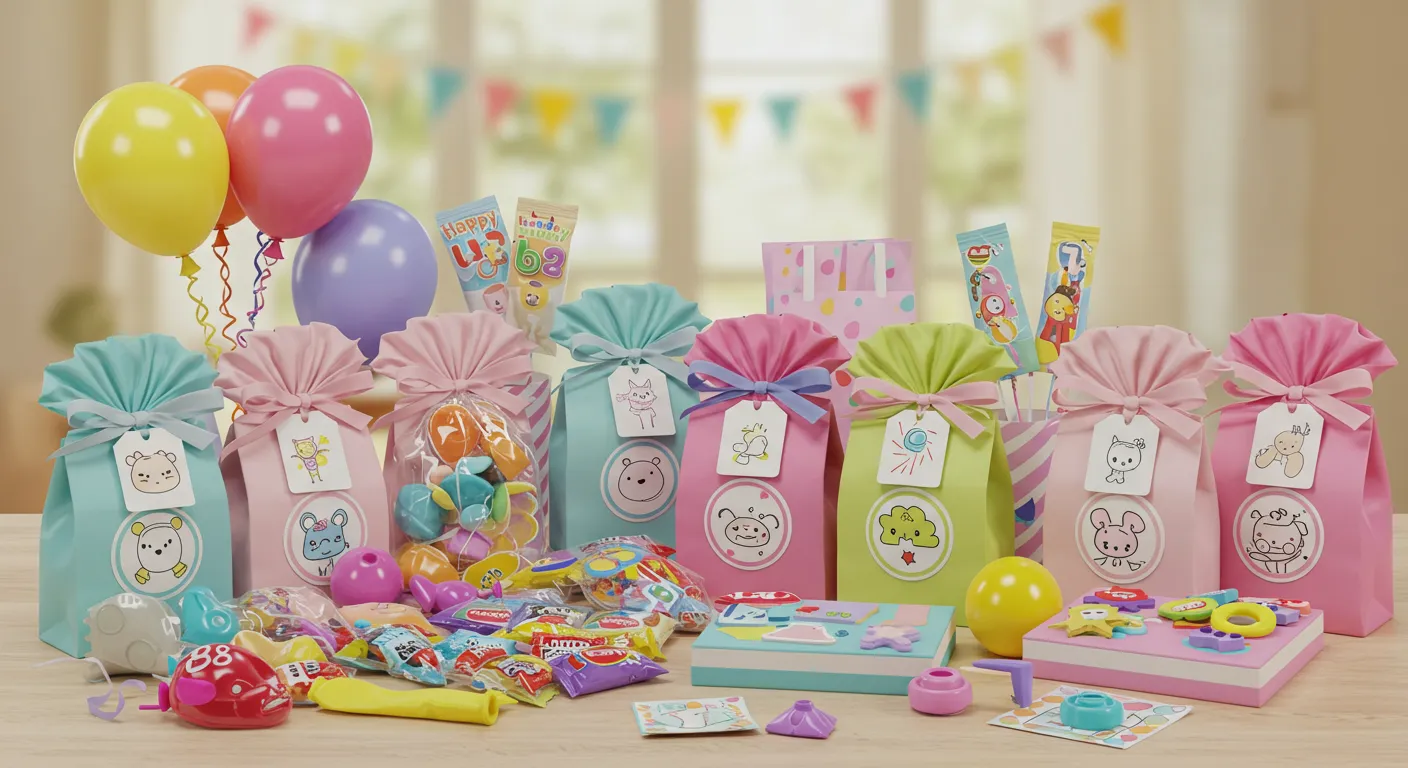 Kits de lembrancinhas decoradas para festa infantil